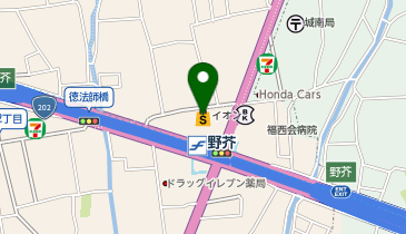 【7/18オープン】GiGO(ギーゴ) イオン野芥の地図画像