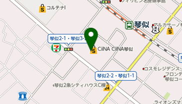 ピラティスK シーナシーナ琴似店の地図画像