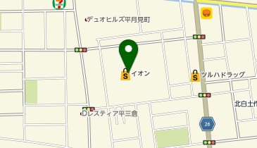 【7/29オープン】ピラティスK イオンいわき店の地図画像