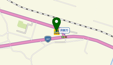 【7/22オープン】100円レンタカー セルフ浜店の地図画像