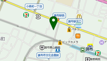讃岐うどん樹の地図画像