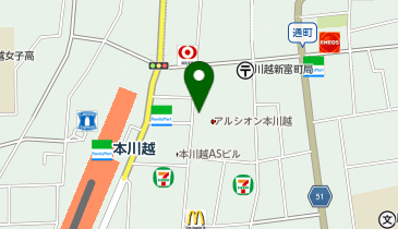 【7/19オープン】恵比寿餃子 大豊記 本川越の地図画像