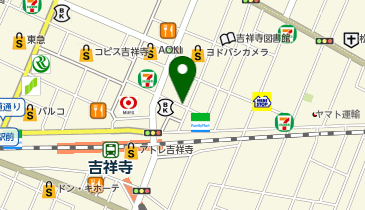 【7/25オープン】ゲッティー 吉祥寺の地図画像
