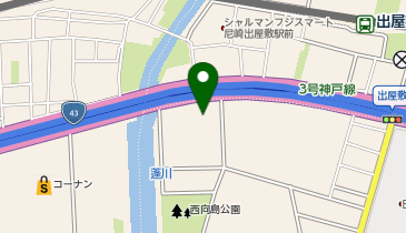 パーカープロセッシング株式会社 尼崎工場の地図画像