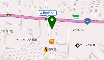 【7/18オープン】PISOLA 八千代大和田店の地図画像