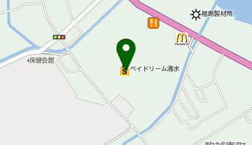 【7/19オープン】笑たこ ベイドリーム清水店の地図画像