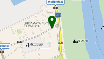 【7/18オープン】柴又川甚まちなみ館の地図画像