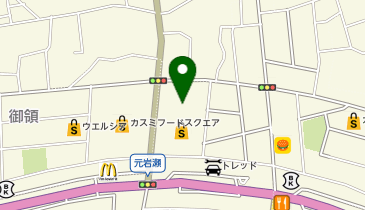 【7/25オープン】ディスカウントドラッグコスモス 桜川岩瀬店の地図画像