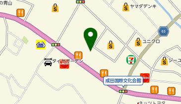 【7/17オープン】クレーン活動じゃんとれ! 成田店の地図画像