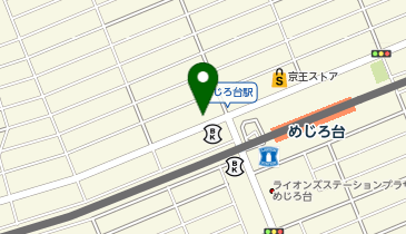 【7/25オープン】京王ストアめじろ台店の地図画像
