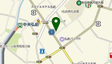 【7/15オープン】BUZZ STADIUM弘前の地図画像