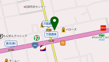 いきなりステーキ 福山駅家店の地図画像