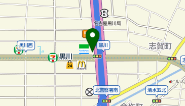 【7/15オープン】わくわく広場 黒川店の地図画像