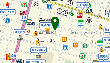 【8/8オープン】月島もんじゃくうや 広島本通り店の地図画像