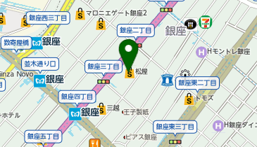 【7/22-9/30期間限定】かき氷コレクション GINZAの地図画像