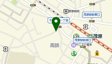 やきとり大学 茂原2号店の地図画像