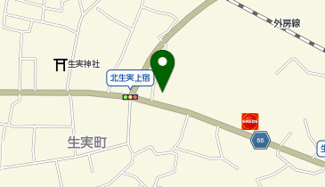 YSP千葉中央の地図画像