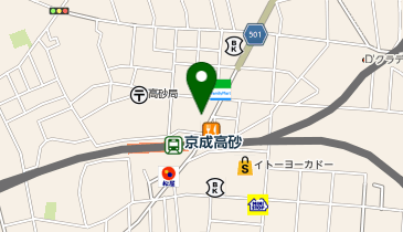 【7/31オープン】バーガーキング(R) 京成高砂駅前店の地図画像