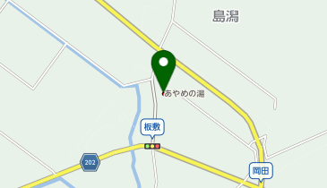 あやめの湯の地図画像