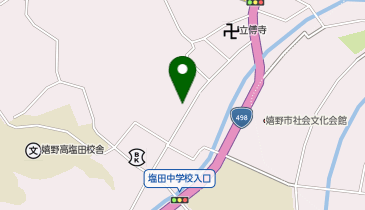 塩田津まちなみテラスの地図画像