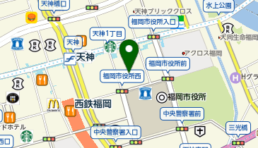 【8/4オープン】ジュンク堂書店 福岡店の地図画像
