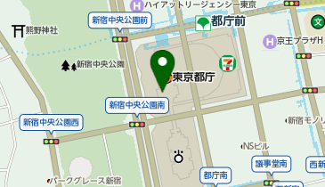 都政ギャラリーの地図画像