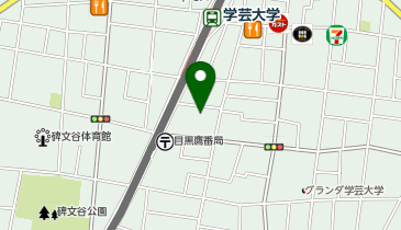 ケアリッツ学芸大学の地図画像
