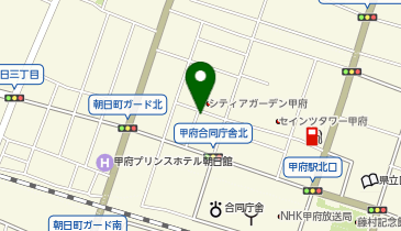 ケアリッツ甲府の地図画像