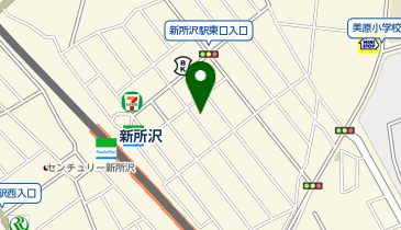 ケアリッツ新所沢の地図画像