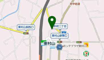 ケアリッツ東村山の地図画像