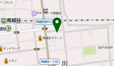 ケアリッツ南越谷の地図画像