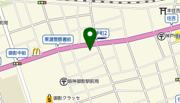 グッドプラン薬局 御影店の地図画像