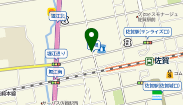 【8/28オープン】やきとり大吉 佐賀駅北店の地図画像