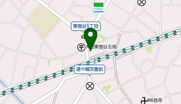 上池台動物病院 大田本院の地図画像