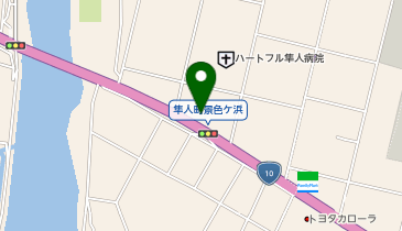 トライアンフ鹿児島の地図画像
