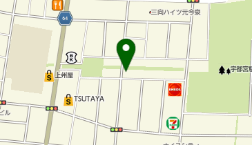 【8/8オープン】KCSセンター宇都宮東の地図画像