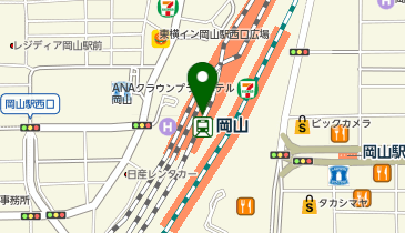 【9/18オープン】BIRTHDAY BAR さんすて岡山店の地図画像