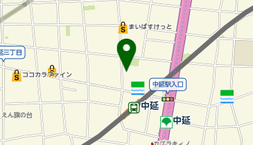 【7/31オープン】もつ焼 串かつ あさちゃん 中延店の地図画像