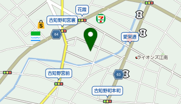【8/1オープン】江南市立児童館 ウィステリアプラザの地図画像