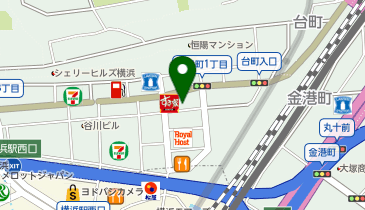 【8/3オープン】PERFECT BEER KITCHEN 横浜・ハマ横丁の地図画像