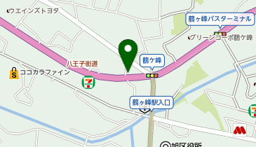 ゆで太郎もつ次郎 鶴ケ峰店の地図画像