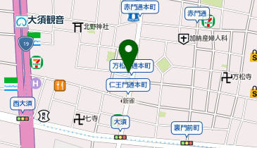 【8/11オープン】GABU DOGSの地図画像