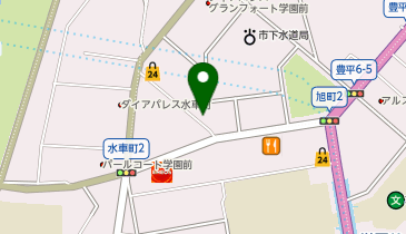 日本キリスト教会 札幌豊平教会の地図画像