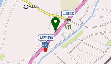 つぼ焼き芋 はなびの地図画像