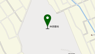旭川市営神居墓地の地図画像
