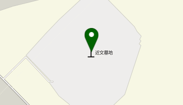 旭川市営近文墓地の地図画像
