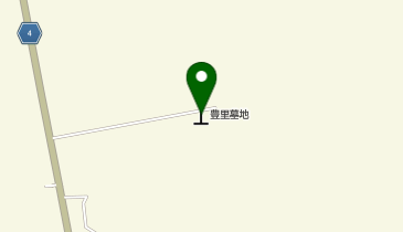 旭川市営豊里墓地の地図画像