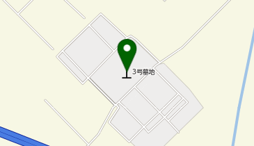 旭川市営3号墓地の地図画像