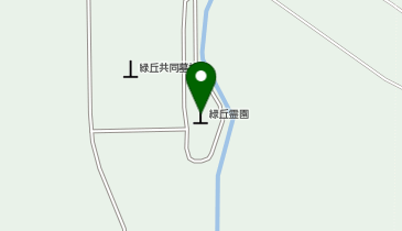名寄市営緑丘霊園の地図画像