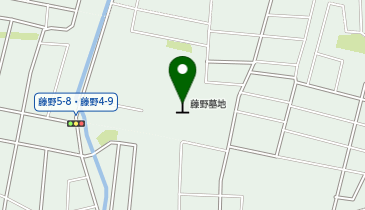 札幌市営藤野墓地の地図画像